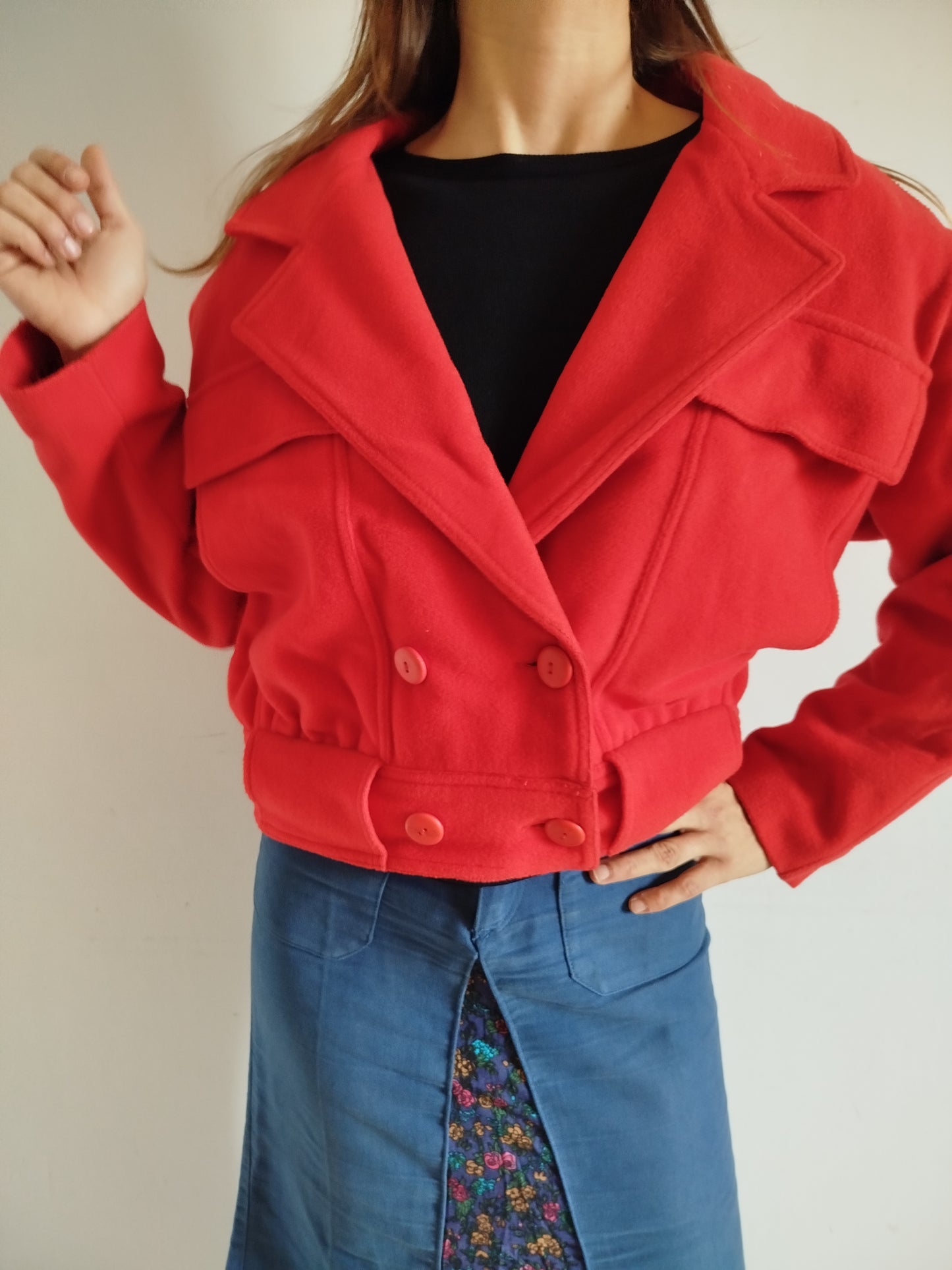 Giacca doppiopetto anni '80