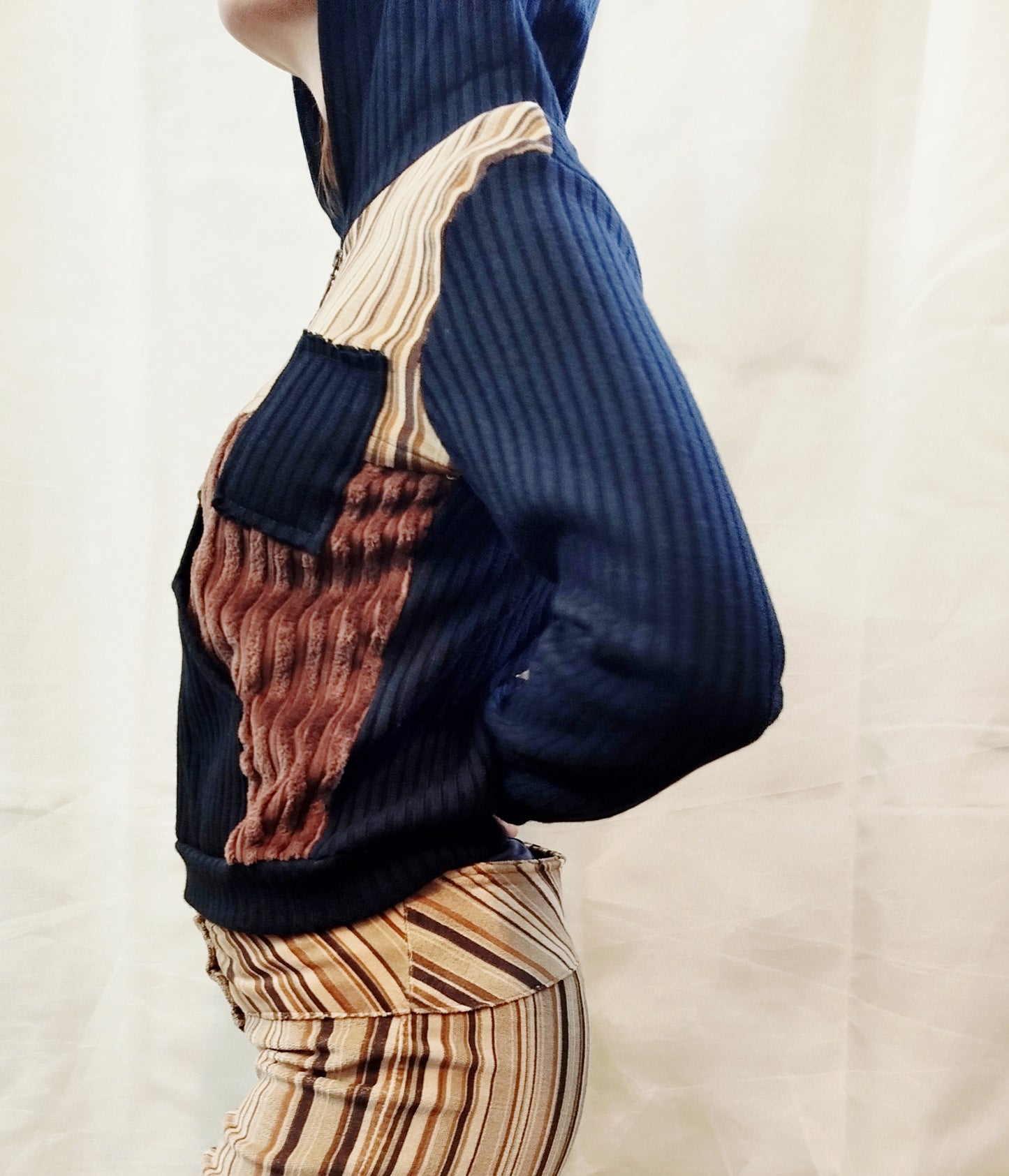 Maglione con zip anni 2000