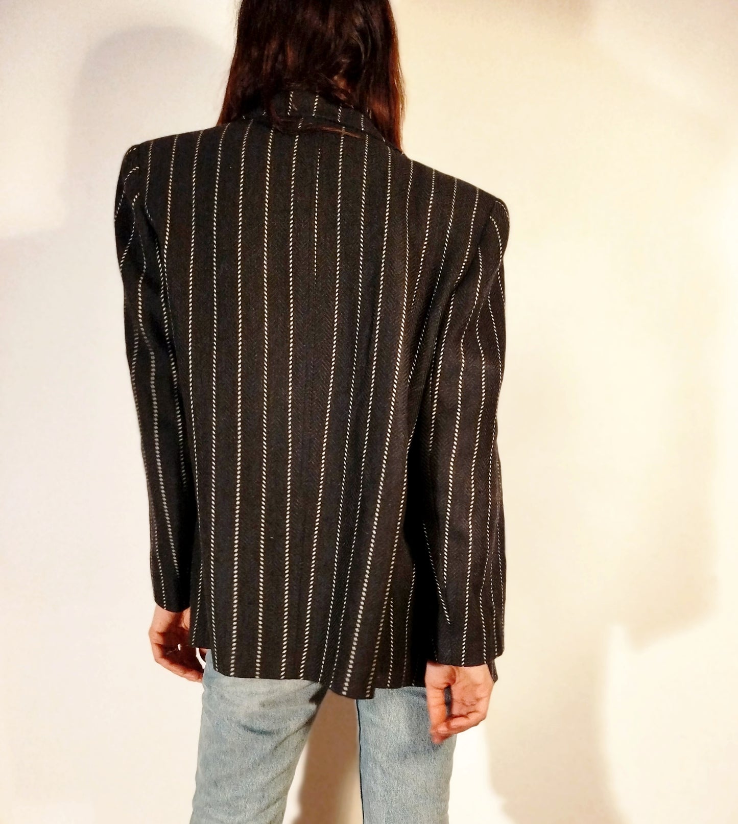 Blazer doppiopetto gessato